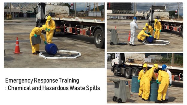 Emergency Response Drill : Chemical and Hazardous Waste Spills